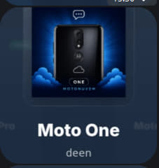 motorola one