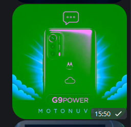 motorola g9power radioativo
